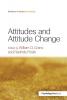 Attitudes and Attitude Change