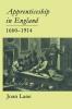 Apprenticeship In England 1600-1914