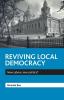 Reviving local democracy: New Labour new politics?