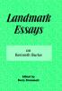 Landmark Essays on Kenneth Burke