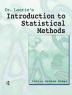 Dr. Laurie's Introduction to Statistical Methods