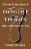 Seven Principles of Doing Live Therapy Demonstrations