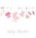 Baby Shower Guest Book Pink Girl Beautiful Guest Book for Family & Friends to Write In Mummy To Be Photo Baby Pregnancy Motherhood New Born Keepsake (Hardback)