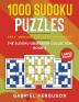 1000 Sudoku Puzzles Easy Medium and Hard difficulty Large Print: The Sudoku obsession collection Book 2