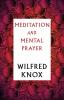 Meditation and Mental Prayer