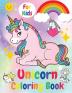 Unicorn Coloring Book For Kids: Ages 4 -8 Activity Book for kids Educational Children's Workbook