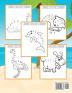 Dibuja Punto Con Punto Para Ninos: Libro de actividades para dibujar y colorear para niños niñas y jóvenes. Libro de aprendizaje: conecta los puntos ... para dibujos con gatos perros delfines din