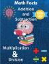 Math Facts 4th Grade Addition and Subtraction Multiplication & Division: Practice your Math Skills with this Mixed Problems Book