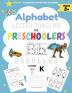 Alphabet Letter Tracing for Preschoolers: A Workbook For Boys to Practice Pen Control Line Tracing Shapes the Alphabet and More! (ABC Activity Book) 8.5 x 11 inch