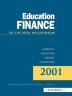 Education Finance in the New Millenium