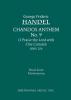 O Praise the Lord with One Consent HWV 254: Vocal score: 9 (Chandos Anthem)