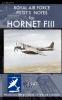 Royal Air Force Pilot's Notes for Hornet FIII