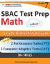 SBAC Test Prep: 7th Grade Math Common Core Practice Book and Full-length Online Assessments: Smarter Balanced Study Guide With Performance Task (PT) and Computer Adaptive Testing (CAT)