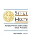 Sinus Health: How to Prevent and Correct Sinus Problems