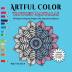 Artful Color Tangled Mandalas: A Calming and Relaxing Coloring Book For Adults: 3