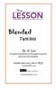 The Lesson: Blended Families: 2