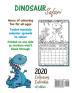 Dinosaur Safari 2020 Colouring Calendar (UK Edition)