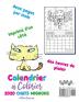 Calendrier à colorier 2020 chats mignons (édition française)