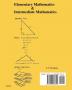 Elementary Mathematics & Intermediate Mathematics: (Arithmetic Algebra Geometry & Trigonometry)