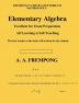 Elementary Algebra