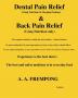 Dental Pain Relief & Back Pain Relief