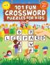 101 Fun Crossword Puzzles for Kids