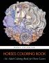 Horses Coloring Book