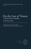 On the Law of Nature: A Demonstrative Method (Sources in Early Modern Economics Ethics and Law)