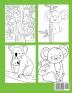 Koala Coloring Book: Koala Bear Coloring Book for Kids with Bonus Activity Pages