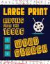 Large Print Movies From The 1990s Word Search: With Movie Pictures - Extra-Large For Adults & Seniors - Have Fun Solving These Nineties Hollywood Film Word Find Puzzles!