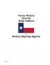 Texas Notary Journal Desk Edition for Notary Signing Agents