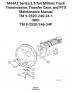 M44A2 Series 2.5 Ton Military Truck Transmission Transfer Case and PTO Maintenance Manual TM 9-2520-246-34-1 With TM 9-2520-246-34P