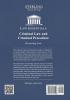 Criminal Law and Criminal Procedure Law Essentials: Governing Law for Law School and Bar Exam Prep