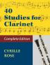 40 Studies for Clarinet (Book 1 Book 2)