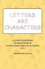 Letters are Characters