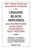 My Official Customers' Appreciation Cookbook for Unsung Black Heroines and Prophetesses of Hair Culture Coalitions of God'S Creations