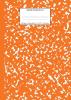 Marble Notebook A4: Pumpkin Marble College Ruled Journal: 8 (School Supplies)