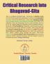 Critical Research Into Bhagavad-Gita