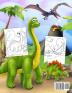 Dinosaur Coloring Book: The Fun Prehistoric Coloring Book for Boys and Girls