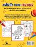 Activity Book for Kids: Mazes Dot to Dots and Color by Numbers for Ages 4 - 8