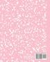 Marbled Composition Notebook: Pink Marble Wide Ruled Paper Subject Book: 12 (School Essentials)