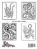 Dragon Colouring Book: 50 Incredible Designs for Adults and Teenagers Who Want to Relieve Stress and Anxiety: 4 (Coloring Books for Adults)