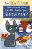 Death of a Dapper Snowman - Large Print: 1 (Stormy Day Mystery)