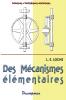 Des mecanismes elementaires