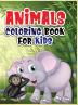 Animals coloring book for kids: Coloring book with jungle and domestic animals made with professional graphics for girls boys and beginners of all ages