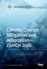 Climate Change Mitigation and Adaptation-ZEMCH 2016