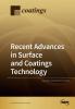 Recent Advances in Surface and Coatings Technology