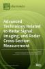 Advanced Technology Related to Radar Signal Imaging and Radar Cross- Section Measurement