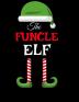 The Funcle Elf: Funny Sayings Christmas Journal & Composition Notebook Gift For Uncle From Niece & Nephew - 8.5x11 120 Pages - The Sarcastic Sibling ... Red Green & White Holiday Decor Print Cover