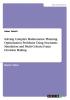 Solving Complex Maintenance Planning Optimization Problems Using Stochastic Simulation and Multi-Criteria Fuzzy Decision Making